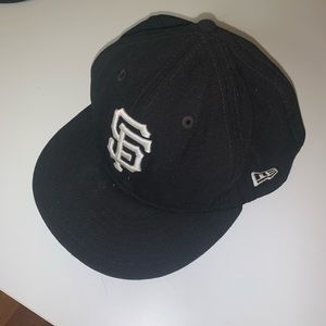 black SF hat